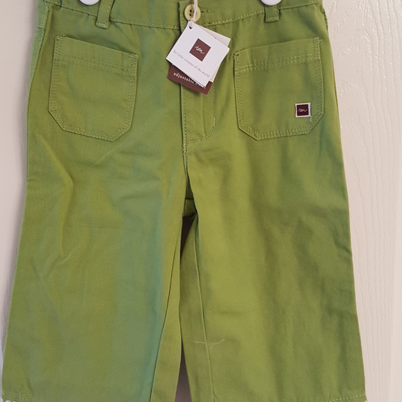 Girls TEA COLLECTION CROP PANT NWT TODDLER SIZES Beautiful - Picture 6 of 7